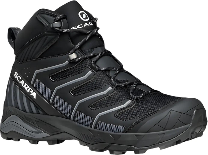 Черевики з Gore-Tex Scarpa Maverick MID GTX 43 Black/Gray - зображення 1