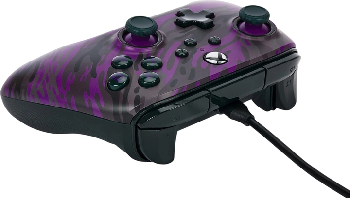 Kontroler PowerA Advantage Wired Controller Purple Camo (0617885079818) - obraz 3