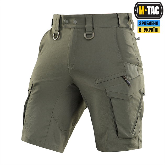 Шорти M-Tac Aggressor Summer Flex Army Olive 2XL 20472062-2XL - изображение 1