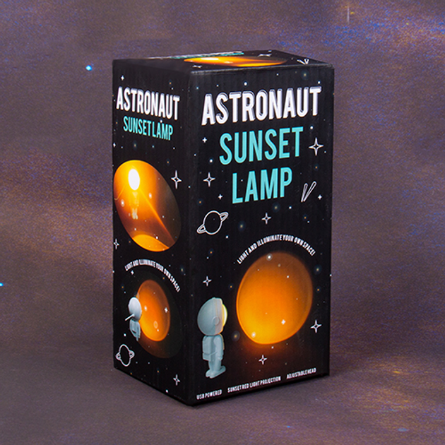 Lampka Fizz Creation Astronaut Sunset Lamp (5060897229743) - obraz 5