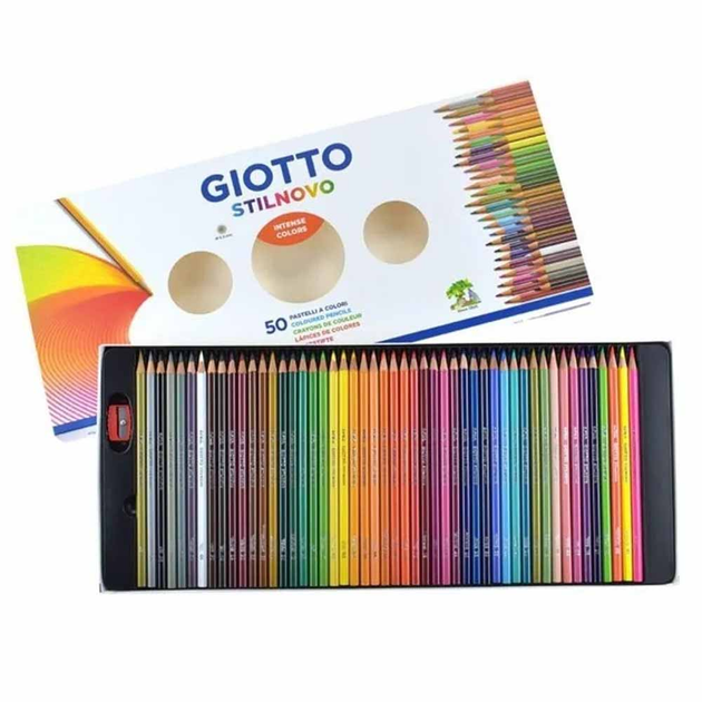 Zestaw kolorowych ołówków Giotto Stilnovo 50 szt (8000825018145) - obraz 2