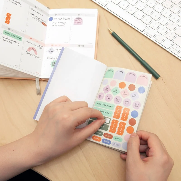 Stikery do notatek Kikkerland Planner Stickers (0612615119680) - obraz 5