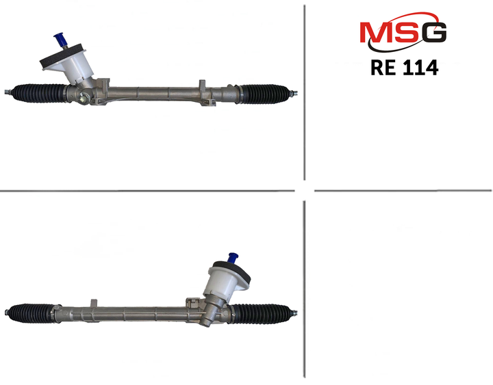 Рульова рейка без ГУР Renault Scenic III 09-16, Renault Megane III 09-16, Renault Fluence 09-17 MSG RE114 (490017022R, 490010024R, 490010058R) - зображення 1