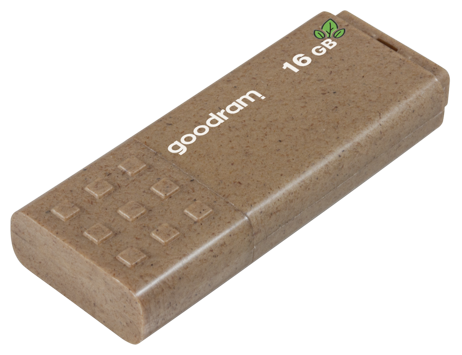 Флеш-накопичувач Goodram UME3 ECO FRIENDLY 16 ГБ USB 3.2 коричневий - Фото 1 Флеш-накопичувач Goodram UME3 ECO FRIENDLY 16 ГБ USB 3.2 коричневий - зображення 1