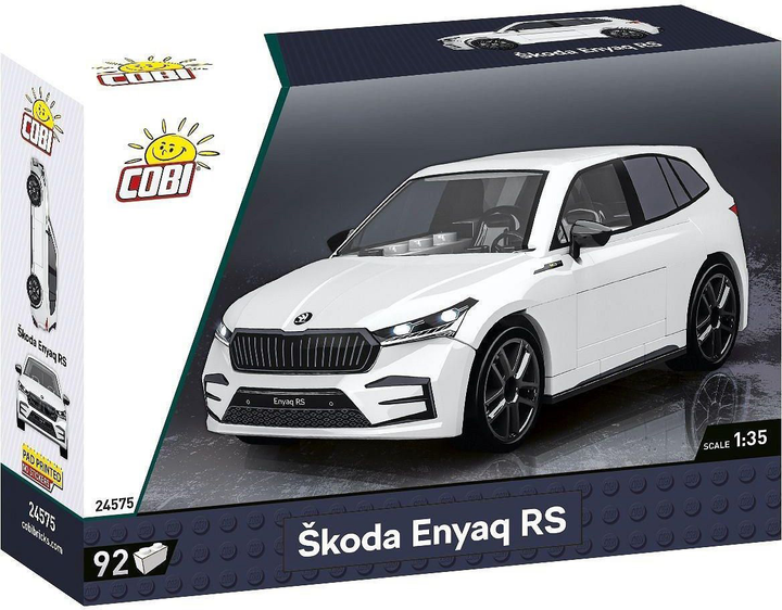 Автомобіль з блоків Cobi 24575 Skoda Enyaq RS 102 елемента (5902251245757) - зображення 1