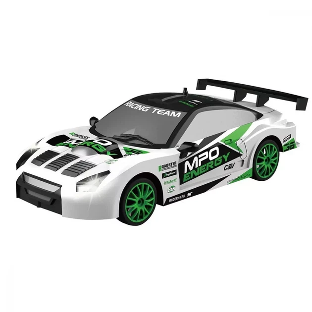 Машинка для дрифта на радиоуправлении Rally Series Nissan GT-R GT3 4WD - Белая - Фото 2 Машинка для дрифта на радиоуправлении Rally Series Nissan GT-R GT3 4WD - Белая - изображение 2