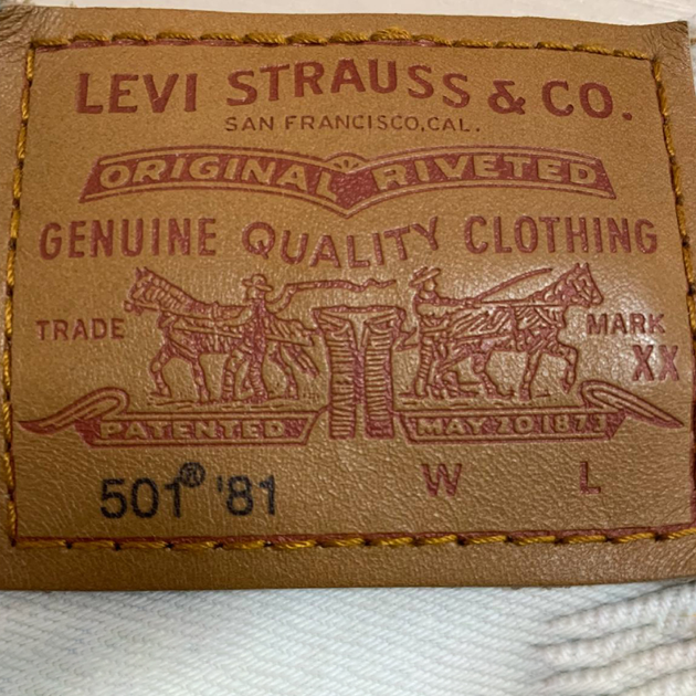 Джинси жіночі Levi`s 651623814 W32L29 Молочні (1159818972) - зображення 13