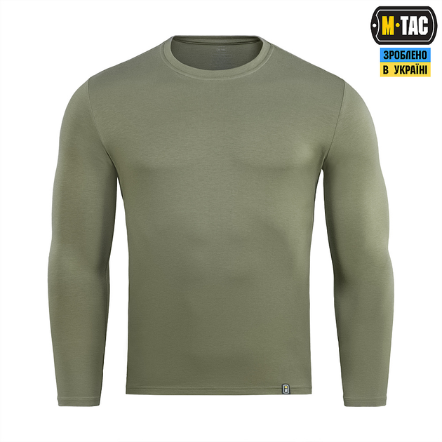 Футболка M-Tac длинный рукав 93/7 Light Olive M - изображение 2