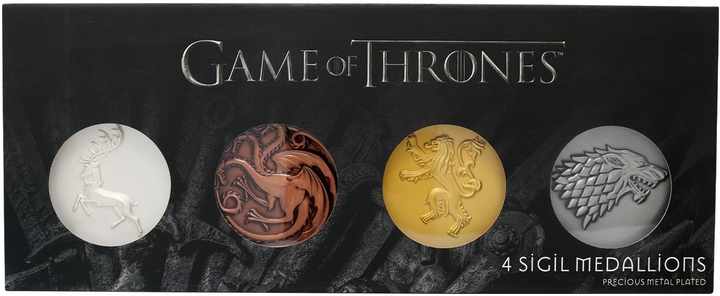 Колекція медальйонів Fanatik Game of Thrones Limited Edition (5060662468728) - зображення 6