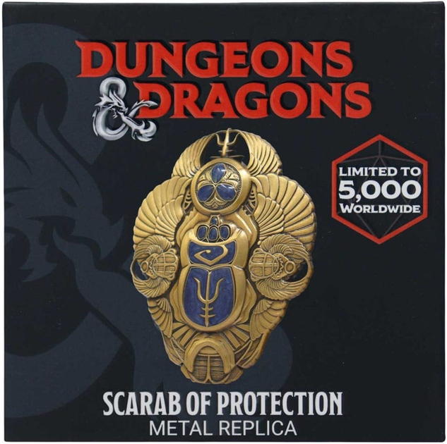 Medalion Fanatik Dungeons & Dragons Limited Edition Replica Scarab of Protection (5060948290951) - obraz 2