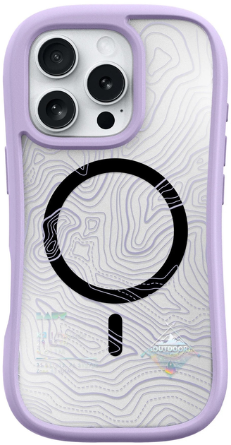 Etui LAUT POP ADVENTURE do Apple iPhone 16 Pro Max Spring Violet (L_IP24D_PA_PU) - obraz 1