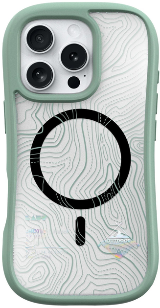 Etui LAUT POP ADVENTURE do Apple iPhone 16 Pro Max Silt Green (L_IP24D_PA_GN) - obraz 1