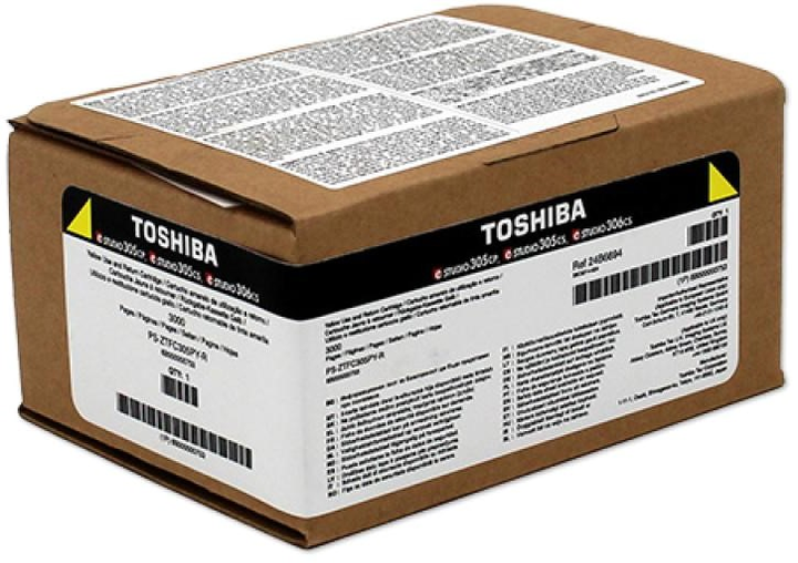 Toner Toshiba T-FC305PY-R Yellow (6B000000753) - obraz 1