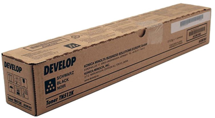 Toner Develop TN-512 Black (A33K1D2) - obraz 1