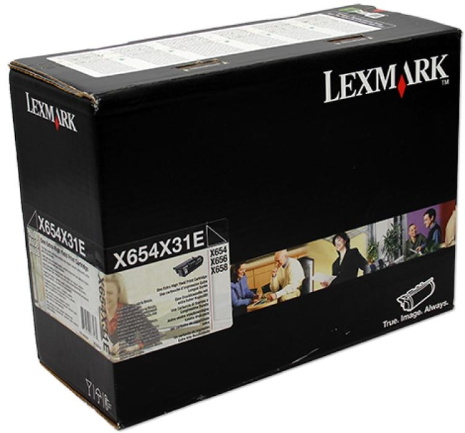 Toner Lexmark HC Black (X654X31E) - obraz 1