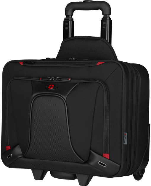Walizka na laptopa Wenger Transfer 16" Black (600664) - obraz 5