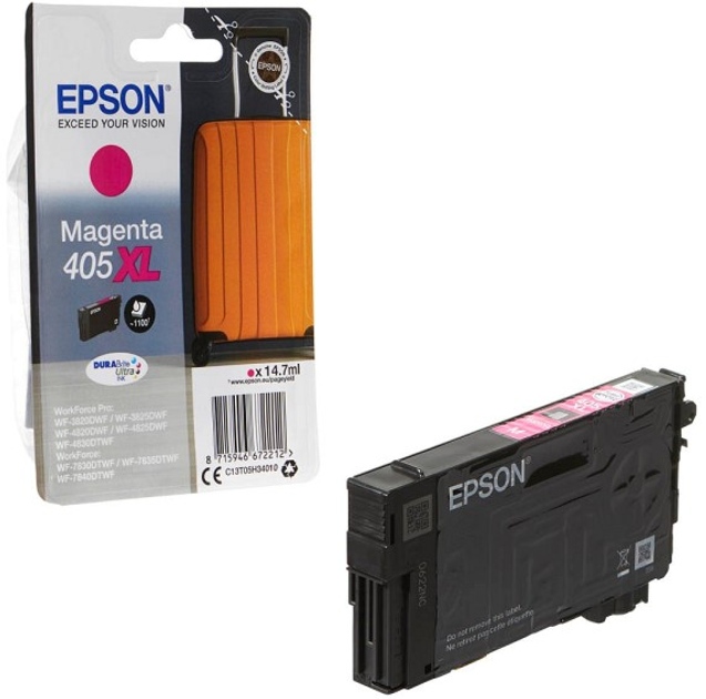 Tusz do drukarek Epson 405XL C13T05H34010 14.7 ml Magenta - obraz 3