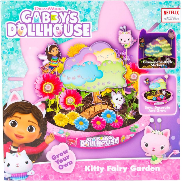 Набір іграшок для дітей Gabby's Dollhouse Kitty Fairy Garden (5015934800935) - зображення 1