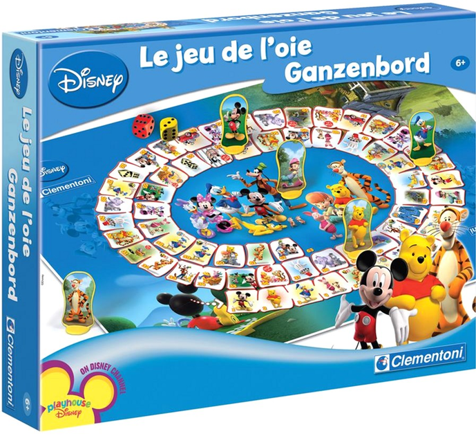 Gra planszowa Clementoni Disney Gooseboard (8005125662739) - obraz 1