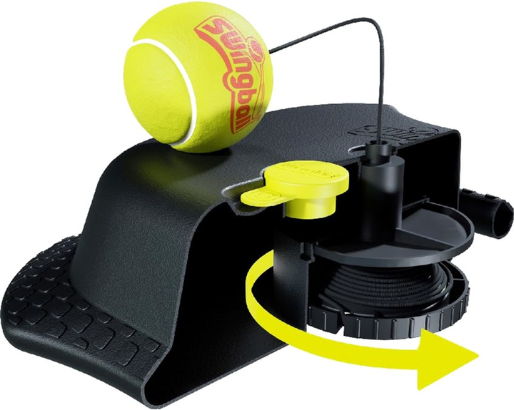 Набір іграшок для дітей Mookie Swingball Pro Reflex Tennis Trainer All Surface (5021854972898) - зображення 4