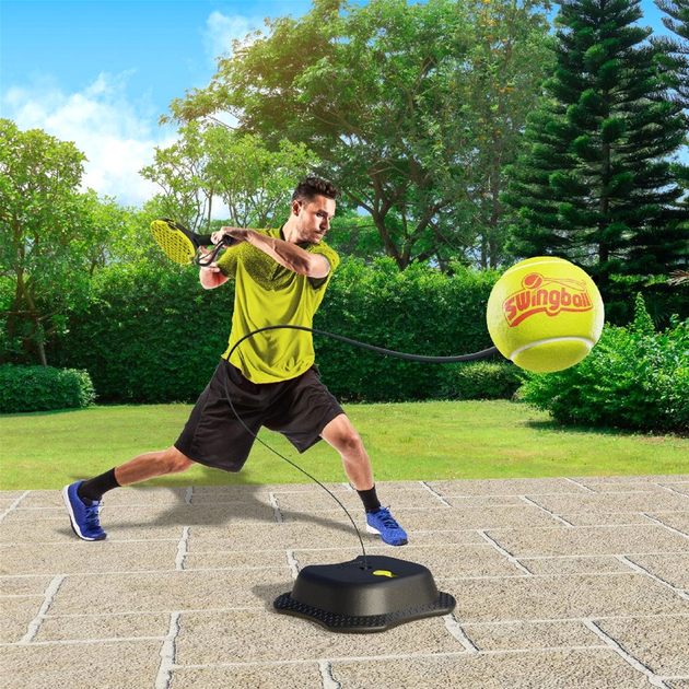 Набір іграшок для дітей Mookie Swingball Pro Reflex Tennis Trainer All Surface (5021854972898) - зображення 6