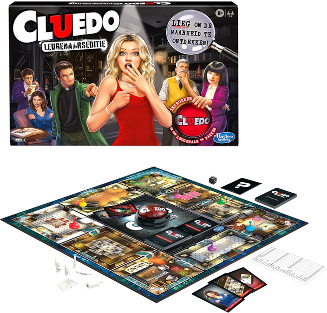 Настільна гра Hasbro Cluedo Liar Edition (5010993749836) - зображення 3