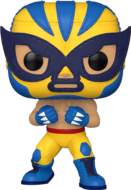 Колекційна фігурка POP Marvel: Luchadores - Wolverine (5908305236368) - зображення 2