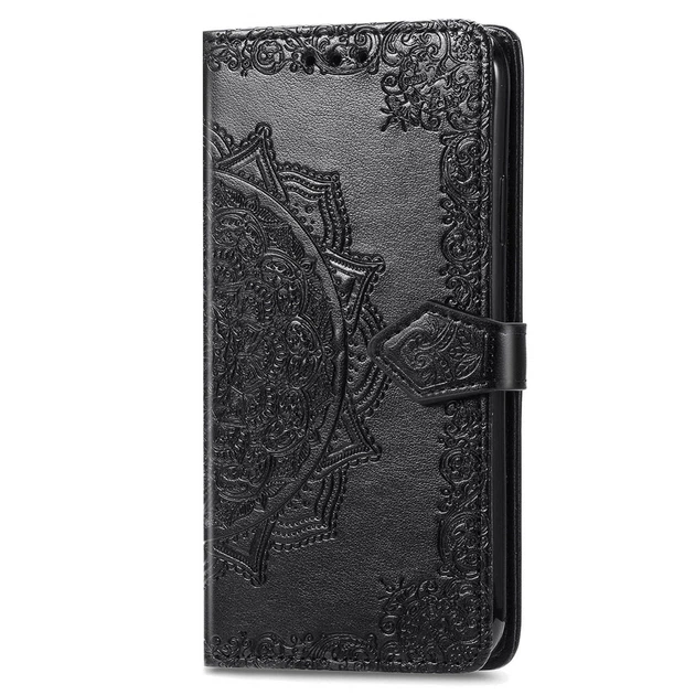 Чохол Vintage для Tecno Spark 20 / KJ5n книжка шкіра PU з візитницею чорний - Фото 4 Чохол Vintage для Tecno Spark 20 / KJ5n книжка шкіра PU з візитницею чорний - зображення 4