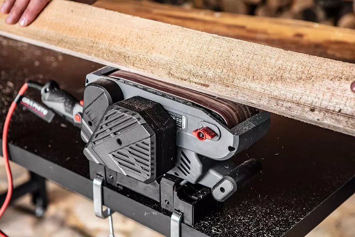 Szlifierka taśmowa Graphite 900 W 59G395 (5902062049483) - obraz 8