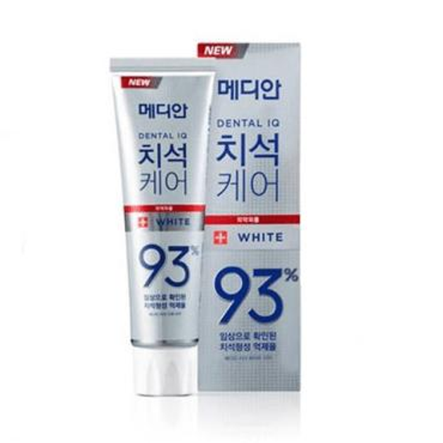Отбеливающая зубная паста со вкусом мяты Median Toothpaste White 120 мл - изображение 1