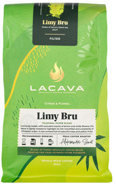 Kawa ziarnista LaCava Limy Bru 350 g (5905215161254) - obraz 1