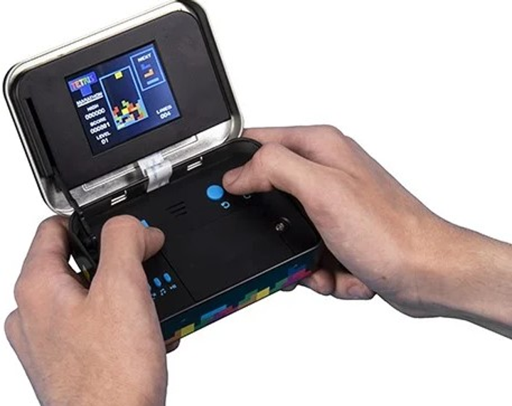 Retro konsola Fizz Creations Tetris Arcade in a Tin (5060767275849) - obraz 3