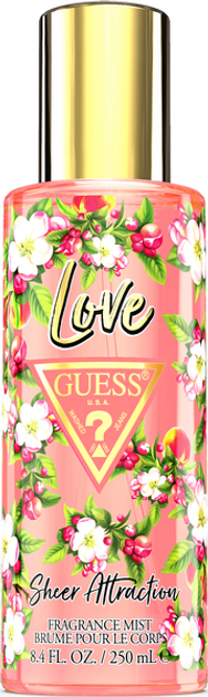 Mgiełka do ciała Guess Love Fragrance 250 ml (85715326935 / 085715326935) - obraz 1