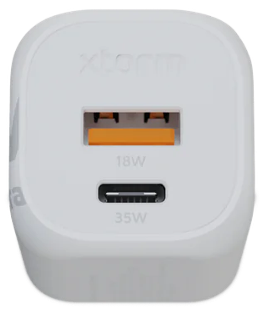 Ładowarka sieciowa Xtorm 35W GaN2 Ultra Charger White (XEC035) - obraz 2