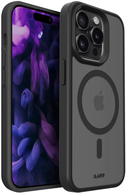Панель LAUT HUEX PROTECT для Apple iPhone 15 Pro Black (L_IP23B_HPT_BK) - зображення 3