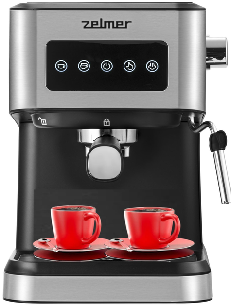 Кофеварка рожковая эспрессо Zelmer ZCM6255 Milano – фото, отзывы ...
