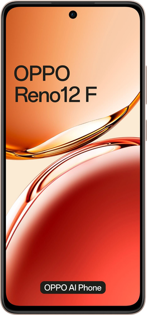 Smartfon OPPO Reno 12 F 4G 8/256GB Amber Orange (6932169350167) - obraz 2