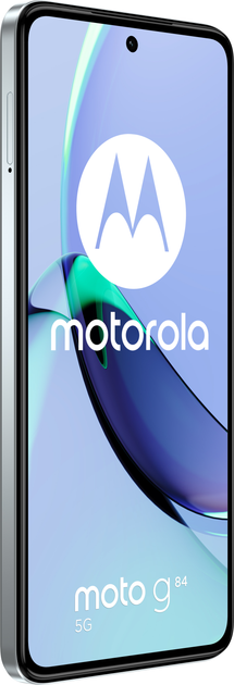 Мобільний телефон Motorola Moto G84 8/256GB Marshmallow Blue (PAYM0039PL) - зображення 4
