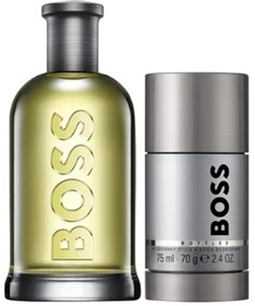 Подарунковий набір для чоловіків Hugo Boss Bottled Туалетна вода 200 мл + Дезодорант-стік 75 мл (3616305439475) - зображення 2