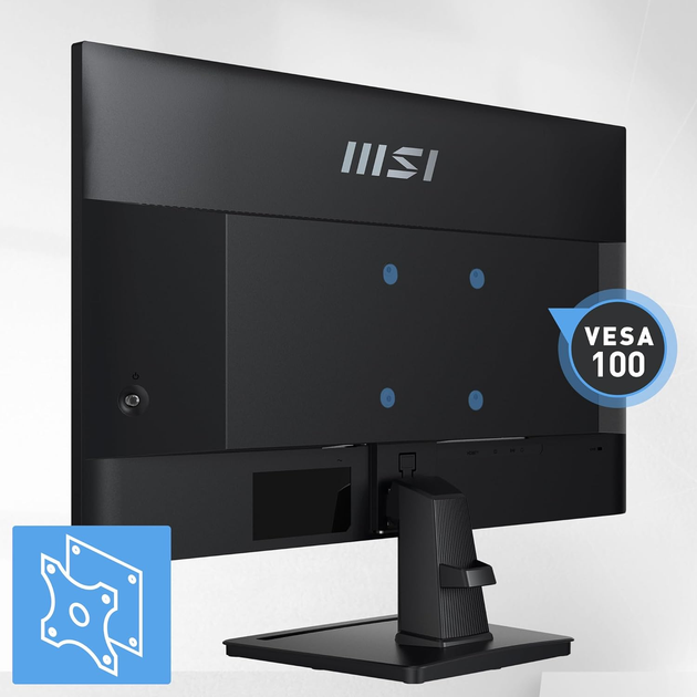 Монітор 27" MSI Professional PRO MP275Q - 2K QHD / IPS / 100Hz / 8-Bit + FRC / sRGB 100% / Anti-Flicker / Less Blue Light / Speaker 2W - зображення 5