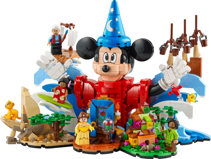 Zestaw klocków LEGO Ideas Magia Disneya 1103 elementy (21352) - obraz 4