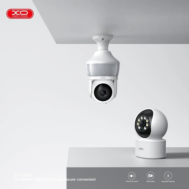 Смарт XO CR01 Smart Treasure Wi-Fi (беспроводная, радио няня, TF 128Gb, ночной режим, микрофон, динамик) - изображение 2