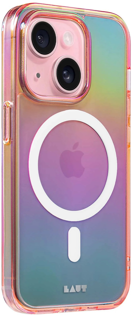 Etui LAUT HOLO do Apple iPhone 15 Pink (L_IP23A_HO_P) - obraz 2