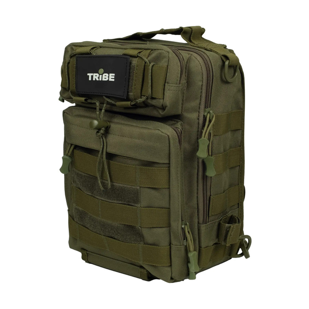 Сумка на плече слінг 6,5л Tribe Sling Pack T-IE-0003 оливкова N - зображення 1