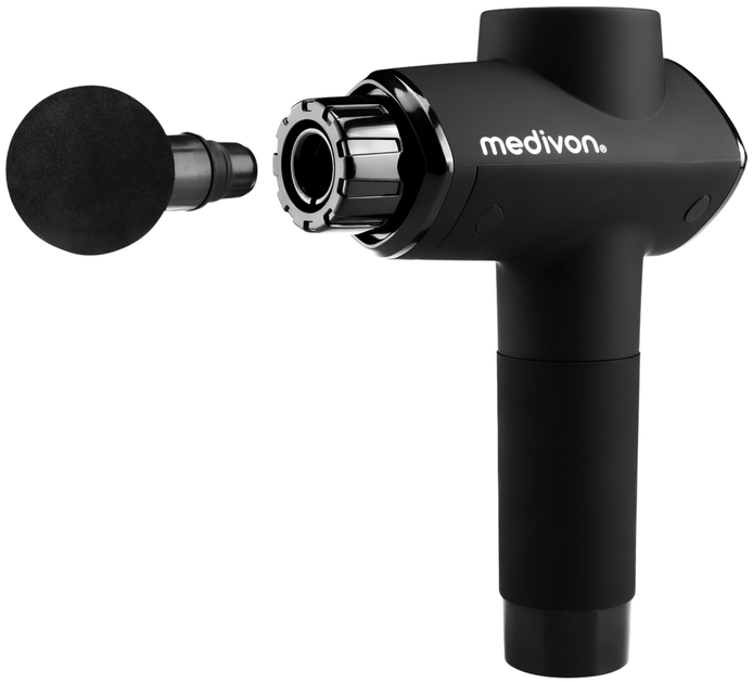 Масажер перкусійний Medivon Gun Pro X (5908275917649) - зображення 4