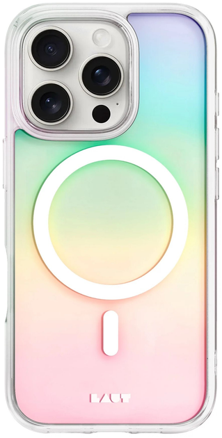 Etui LAUT HOLO do Apple iPhone 16 Pro Holo-Pearl (L_IP24B_HO_W) - obraz 1