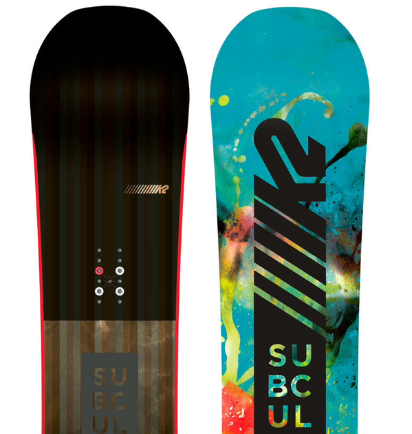 Сноуборд K2 SUBCULTURE 158 Black/blue/red (11B0015) - изображение 2