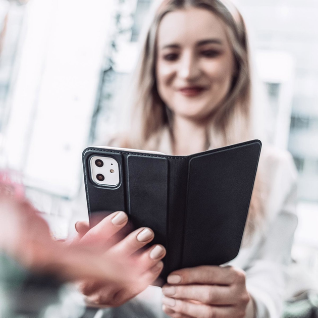 Чохол фліп  4smarts Urban Lite для Apple iPhone 7/8/SE 2020 Black (4250774987847) - зображення 4