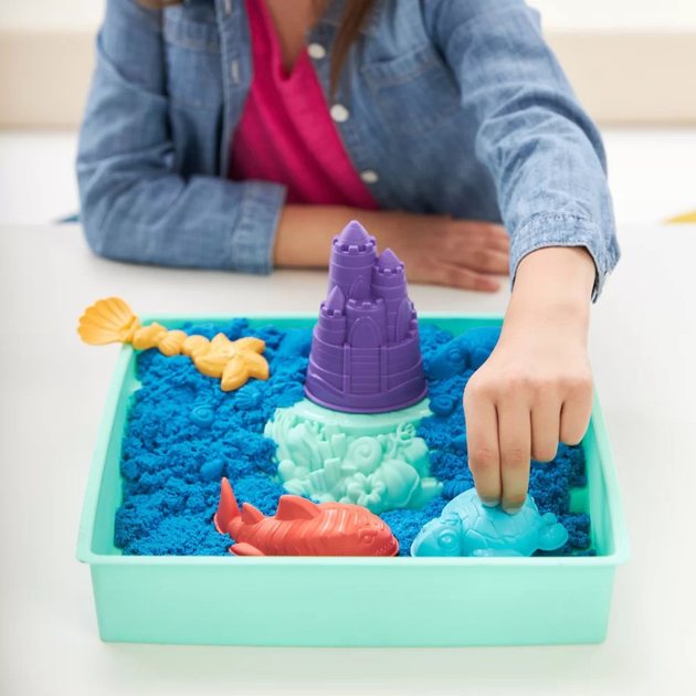 Кінетичний пісок Spin Master Kinetic Sand Пісочниця 454 г (0778988491157) - зображення 6