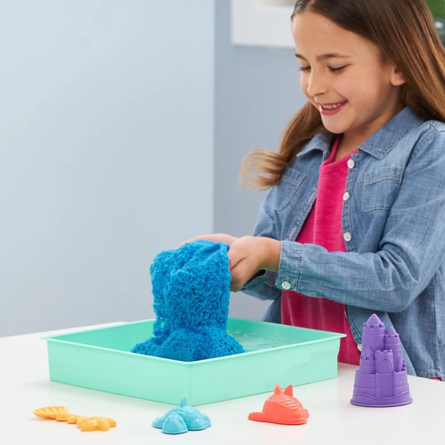 Кінетичний пісок Spin Master Kinetic Sand Пісочниця 454 г (0778988491157) - зображення 7